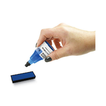 COSCO 2000PLUS® Pre-ink High Definition Refill Ink, Blue, 0.9 Oz. Bottle freeshipping - TVN Wholesale